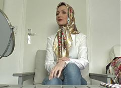 5 Satin Scarves - Headscarf